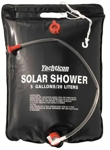 Yachticon Tekne Karavan için Sıcak su Solar duş